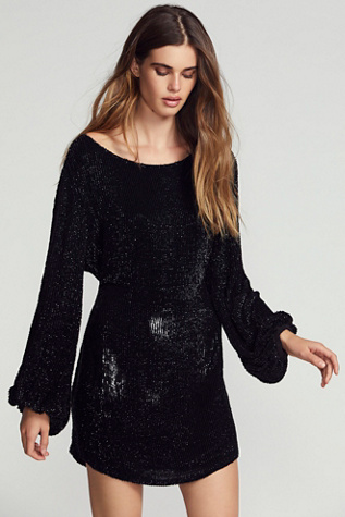 Black Dress with Sleeves